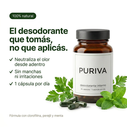 Puriva | Frescura Corporal 24hs desde Adentro