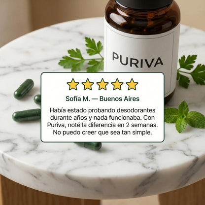 Puriva | Frescura Corporal 24hs desde Adentro